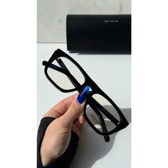 NEW Saint Laurent SL343 Optical Frames in Black - Picture 9 of 9